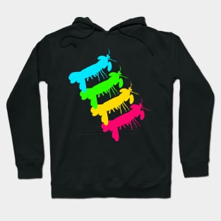 Peacock mantis shrimp (Odontodactylus scyllarus) colorful Hoodie